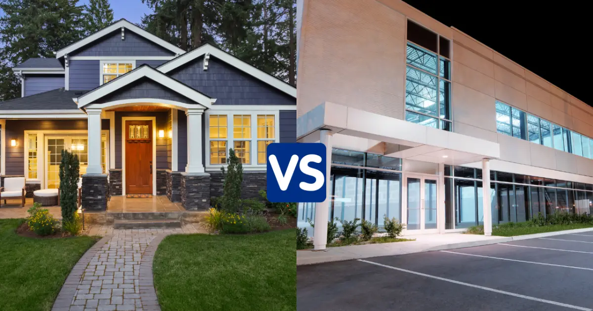 Difference Between Residential and Commercial Real Estate